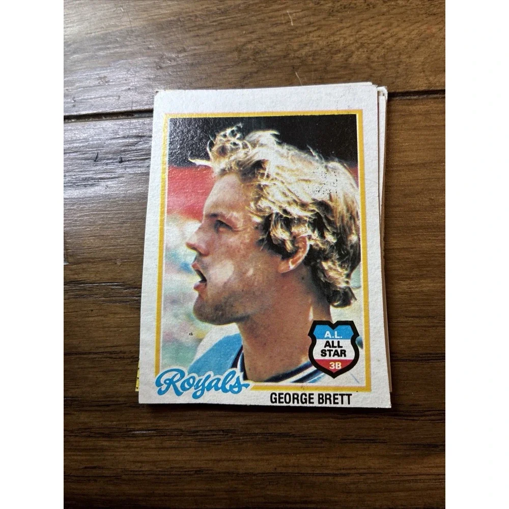 Topps Baseball 1977 -1980+ MLB Trading Cards 20 Card Lot Vintage Great Condition